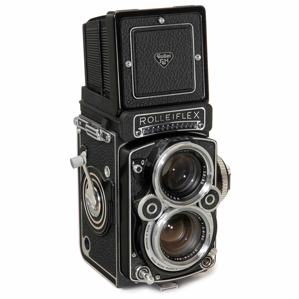 Rolleiflex 2,8F - White Face - "Xenotar 2,8"Franke & Heidecke, Braunschweig. No. 2950823 (from the