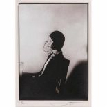 Umbo - Otto Umbehr (1902-1980)"Lady with haze", W.B. 1928. Silver print 21 x 30 cm, limited edition,