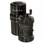 Curta Type I Calculator, 1955Curt Herzstark, Vienna/Liechtenstein. Serial no. 25100. With original