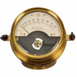 Large Amperemeter, c. 1920Used in permea-electrotherapy, Eug. Rd. Müller, DRP, up to 100 ampere,