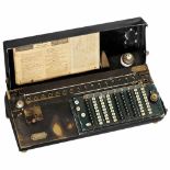 "Madas Model IX Te Malaga" Calculating Machine, c. 1925Very interesting Swiss stepped-drum