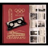 "Olympia 1952 – Helsinki" Raumbild Album, 1952Publisher: Raumbild-Verlag Otto Schönstein,