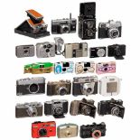 Large "Lucky Dip" of CamerasMore than 70 cameras (35 mm, TLR, digital and single-use cameras),