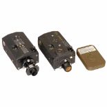 2 Air Force Gun Cameras, c. 1960Bell & Howell and Fairchild, New York, USA. 16mm lenses: Bell &
