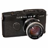 Olympus-Pen FT (Black), 1966Olympus, Japan. No. 259016, with G. Zuiko Auto-S 1,4/40 mm, shutter