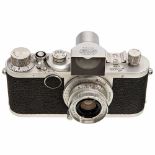 Leica Ic with Summaron 3,5 cm, 1950Leitz, Wetzlar. No. 521177, with Summaron 3,5/3,5 cm, no. 780853,