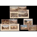 11 Vues d'Optique, c. 1800–50Various sizes (23 x 40 cm up to 31 x 50 cm), 4 pictures on cardboard, 3