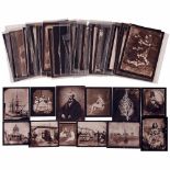 Approx. 60 Calotypes (Reproductions), c. 1985Calotype Company, Hamburg. Calotype copies from