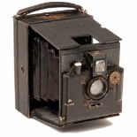 "Idento" by Adams & Co., c. 1905Adams & Co., London. Strut-folding camera with panels supporting the