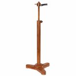 Neck-Rest for Photographic Studio Chair, c. 1850–60Height approx. 52 in., oak, adjustable height.