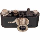 Leica I (A) with Elmar, 1928Leitz, Wetzlar. Early 4-digit serial no. 9716, with interesting