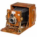 The Sanderson Tropical Hand-and-Stand Camera, c. 1920Sanderson, England. Plate size 3 ¼ x 4 ¼ in. (¼