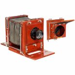 Bentzin Studio Camera 24 x 30 cm, Model VIIc, 1911Curt Bentzin, Görlitz, Germany. Picture size 24