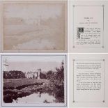 Lacock Abbey in Wiltshire (Fox Talbot), c. 1835Calotype, dated in "The Pencil of Nature" of 1835,