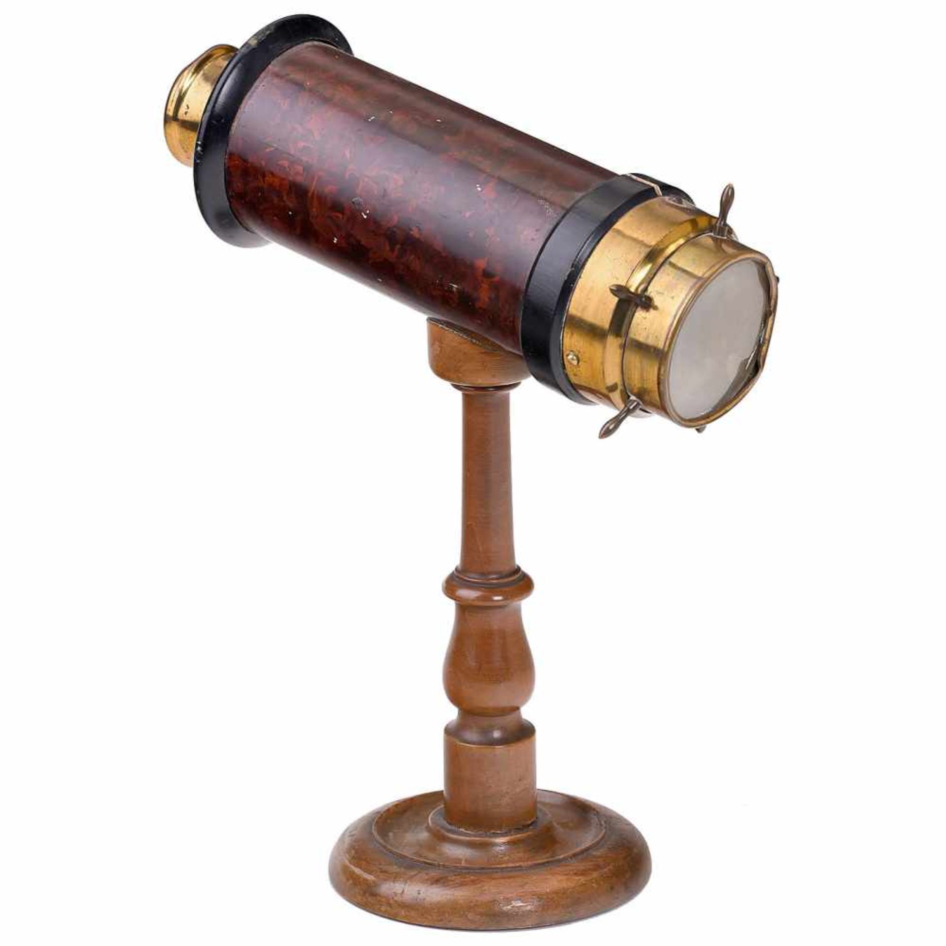 Table Kaleidoscope, c. 1900Unmarked. Bakelite body (or a similar material), transparent finish, on