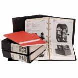 Ariel Cinematographica Register "ACR"Deutsches Filmmuseum Frankfurt/Main. 4 ring binders and