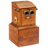 "Le Verascope" Table Stereo Viewer, c. 1900Jules Richard, Paris. No. 5434, for 45 x 107 mm stereo