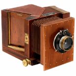 Bermpohl-Naturfarbenkamera (Three-Color Camera), 1930Bermpohl & Co., Berlin. Serial no. 517. Size