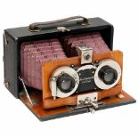 Busch Stereo Camera "Beecam" 9 x 18, c. 1900Busch, Rathenow, for Busch, London. Folding-bed stereo