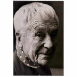 Fritz Kempe (1909–1988)"Jacques-Henri Lartique", 1894–1986, portrait by Fritz Kempe, 1984. Silver