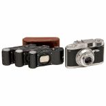 Adox 300 with Magazines, 1957Dr. Schleussner, Wiesbaden. No. 005495, Xenar 2,8/45 mm in Compur-