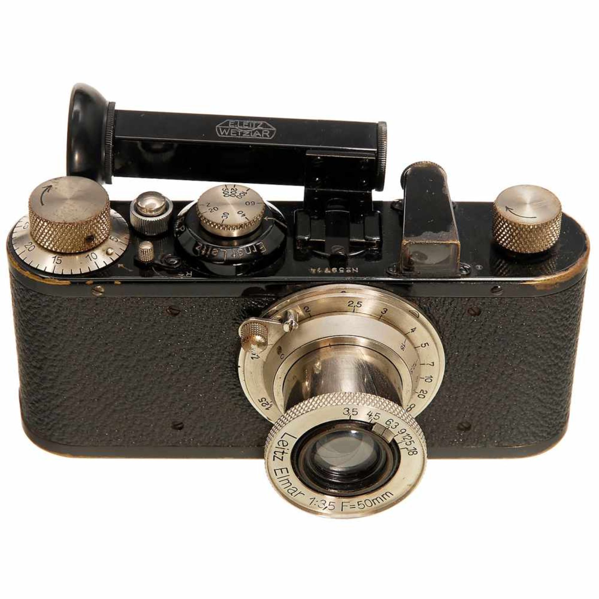 Leica I (A) Converted to I (C), 1931Leitz, Wetzlar. No. 59714, I (A) converted to I (C), with