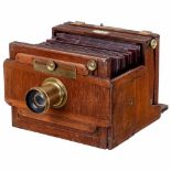Stereo Camera by George Hare with Sliding Lens Board, c. 1864George Hare, Calthorpe St., London.