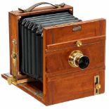 Field Camera by Langer & Comp., Vienna, c. 1900German manufacturer for Langer & Comp. (Fabrik