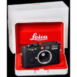 Leica M6 (Black), 1990Leitz, Wetzlar. No. 1780643, type 10404, black, excellent condition. With