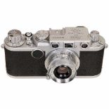 Leica IIf with Summaron 3,5 cm, 1954Leitz, Wetzlar. Nr. 680323, red-dial synchronization, 1/1000