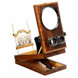 Stereo Graphoscope, c. 1900Unmarked. For stereo cards of 9 x 18 cm, cartes-de-visite and other
