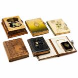 7 Photographic Albums, c. 1880–1900For cartes-de-visite or other formats, various materials