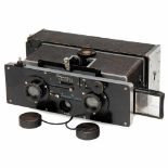 Ica Polyscop No. 606, 45 x 107, 1912Ica A.G., Dresden. Stereo camera for plates of 45 x 107 mm,
