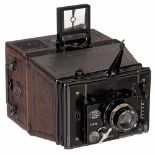 "Spido" by Gaumont, c. 1898L. Gaumont, Paris. Jumelle-style camera with magazine, for plates of 6,