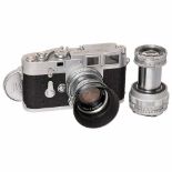Leica M3 (Double Stroke), No. 703200, 1954Leitz, Wetzlar. Chrome, early serial number, double