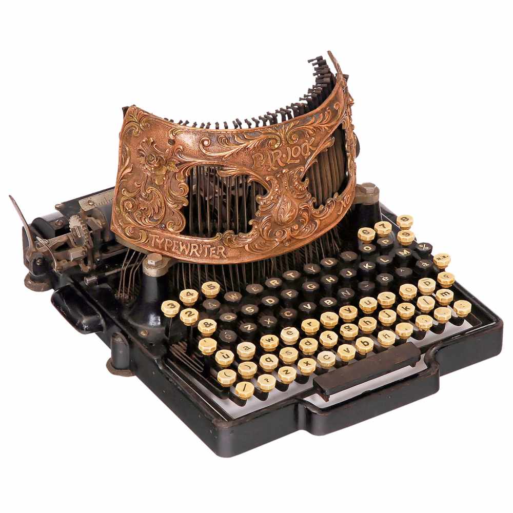 Bar-Lock No. 4 Typewriter, c. 1894Columbia Typewriter Co., New York. American typebar machine with