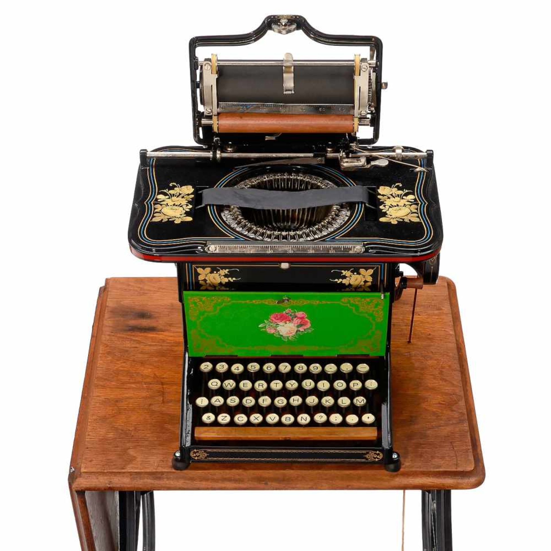 Sholes & Glidden Typewriter, 1873The 1st successful typewriter in the world and a tremendous - Bild 5 aus 5