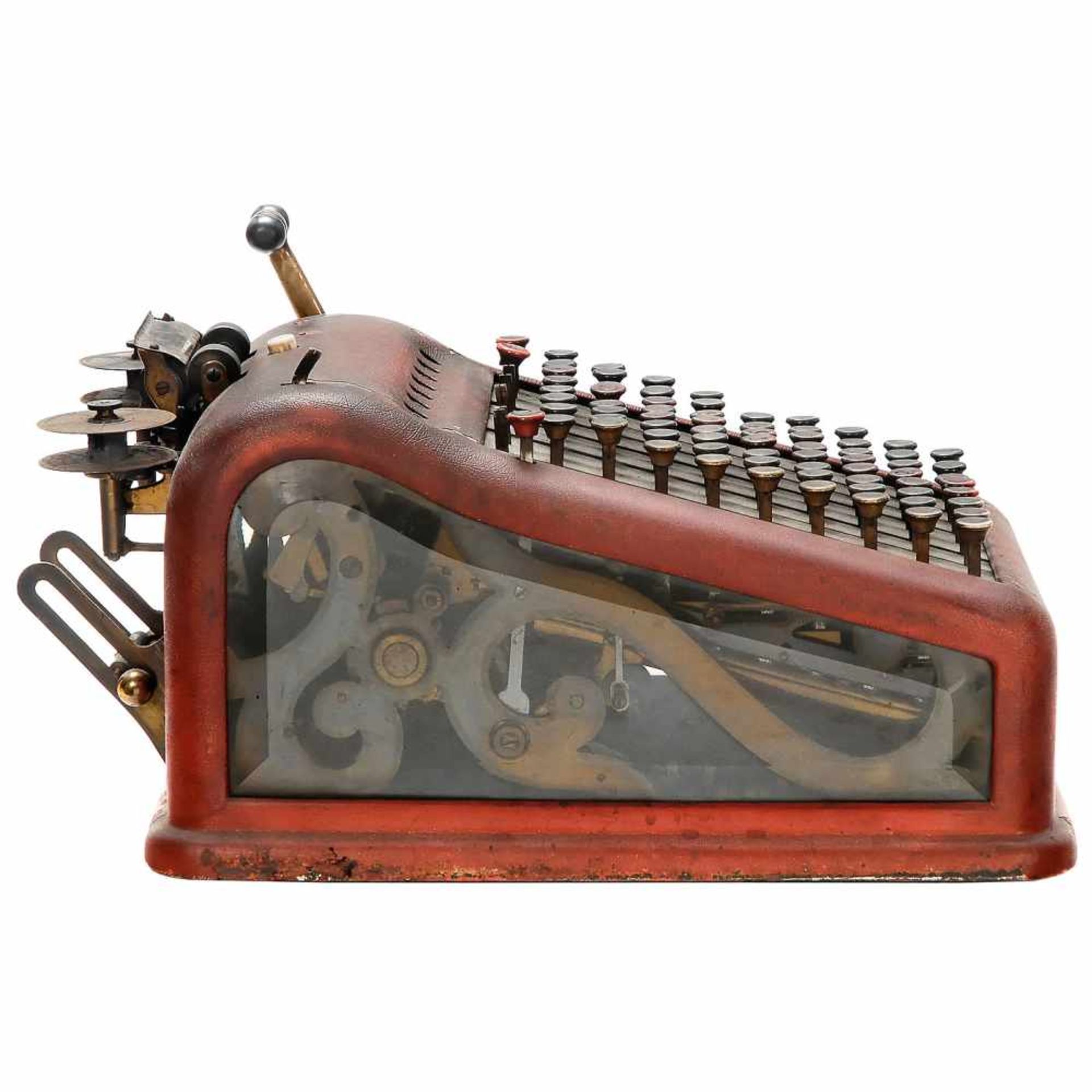 Prototype Laughlin Automatic Adding Machine, 1918Manufactured by the Automatic Bookkeeping - Bild 2 aus 2