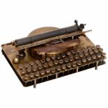 Hamilton Automatic Typewriter, 1889Serial no. 168, patented on February 15, 1887, invented by