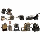 11 Early Mechanical Pencil Sharpeners1) F.S. Webster Co., Boston. Webster Pencil Sharpener, c. 1900,