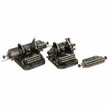 2 Oliver Typewriters2 popular American frontstroke machines in well-preserved condition. 1) Oliver