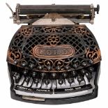 Extremely Rare: The Ford Typewriter, 1895Ford Typewriter Company, New York, USA. American thrust-