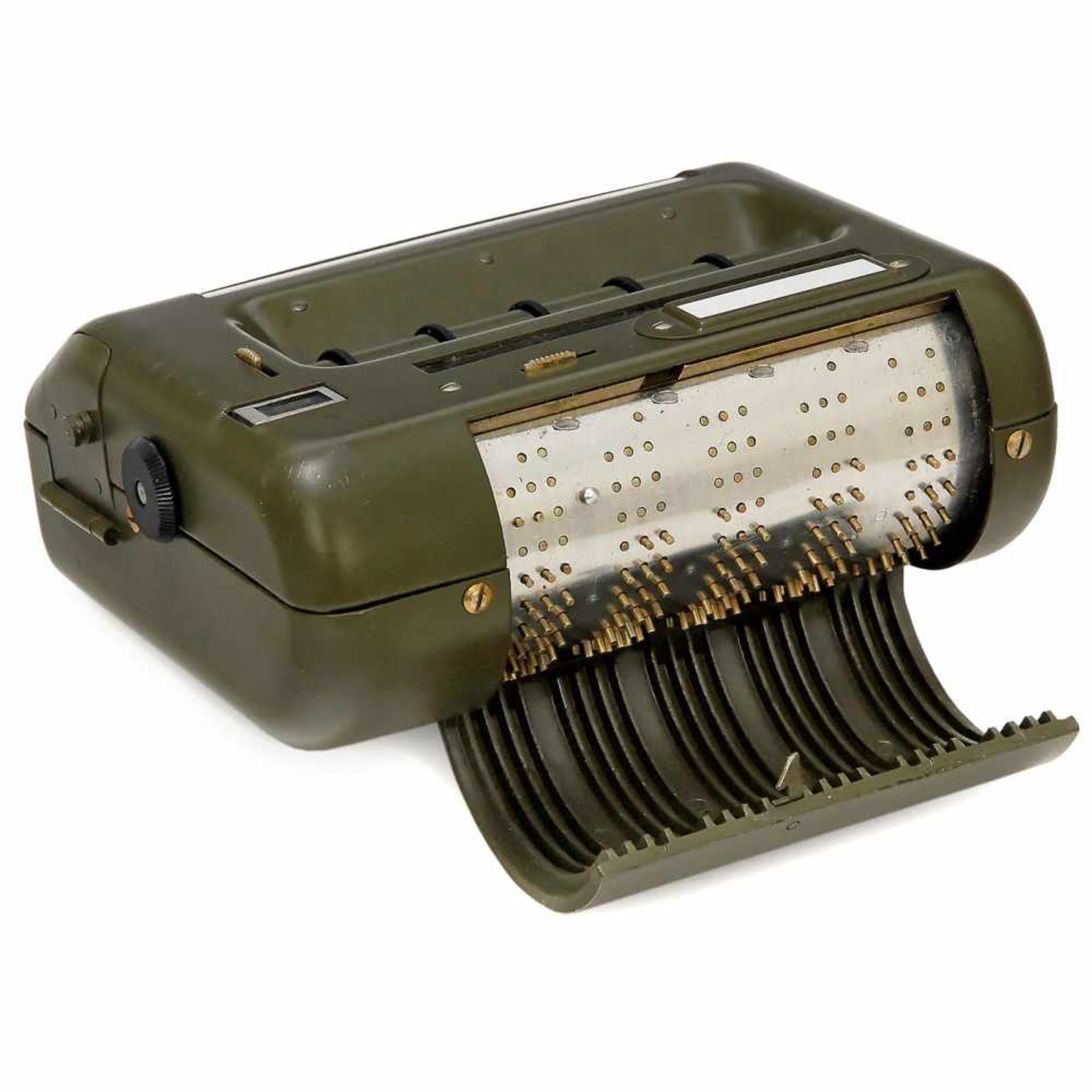 Transvertex HC-9 (KRYAPP 301) Cypher Machine, c. 1955Manufactured by AB Transvertex, Stockholm. Used - Bild 2 aus 2