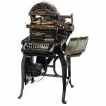 Graphotype GS 44 Embossing Machine, 1927Addressograph Company, Chicago. Serial no. 1289, for