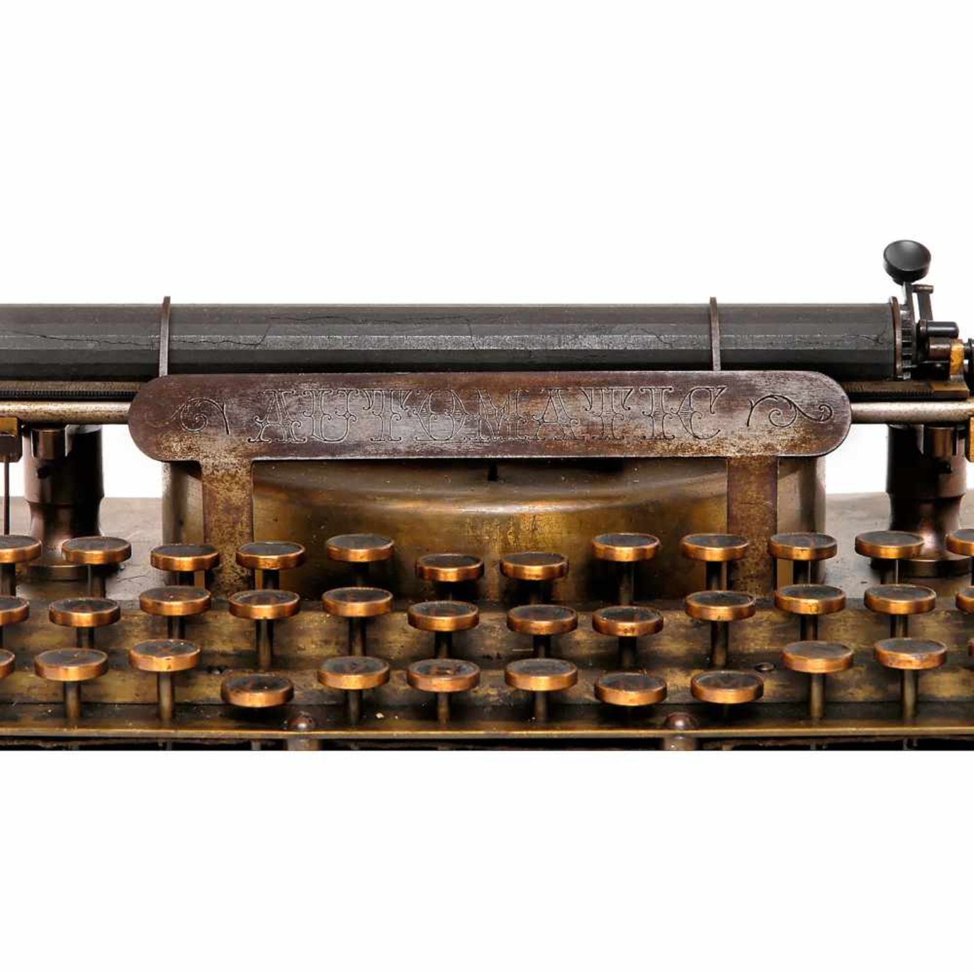 Hamilton Automatic Typewriter, 1889Serial no. 168, patented on February 15, 1887, invented by - Bild 4 aus 4