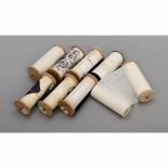 8 Paper Rolls for Trumpet Organs45 notes, suitable for Bacigalupo, Niemuth and Hofbauer organs, 7