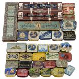 45 Gramophone Needle Tins, 1920 onwardsMost of lithographed tin, almost all with needles. Some