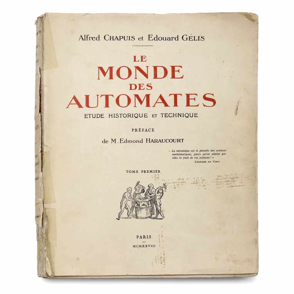 "Le Monde des Automates", 1928Numbered original edition (no. 706) by Alfred Chapuis and Edouard