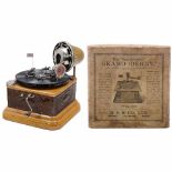 "Nirona" Gramophone and Gramo "Derby" Betting Game, c. 19301) German gramophone by Nirona-Werke Nier