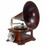 Maestrophone Hot-Air Engine Horn Gramophone, 1907Model 205, manufactured by Paillard, Ste. Croix,